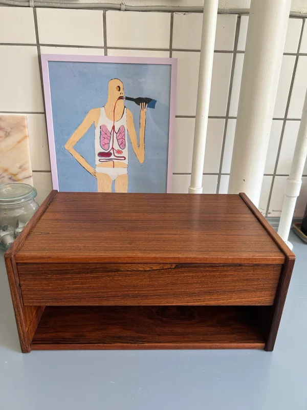 Vintage palisander sengebord