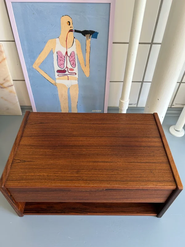 Vintage palisander sengebord