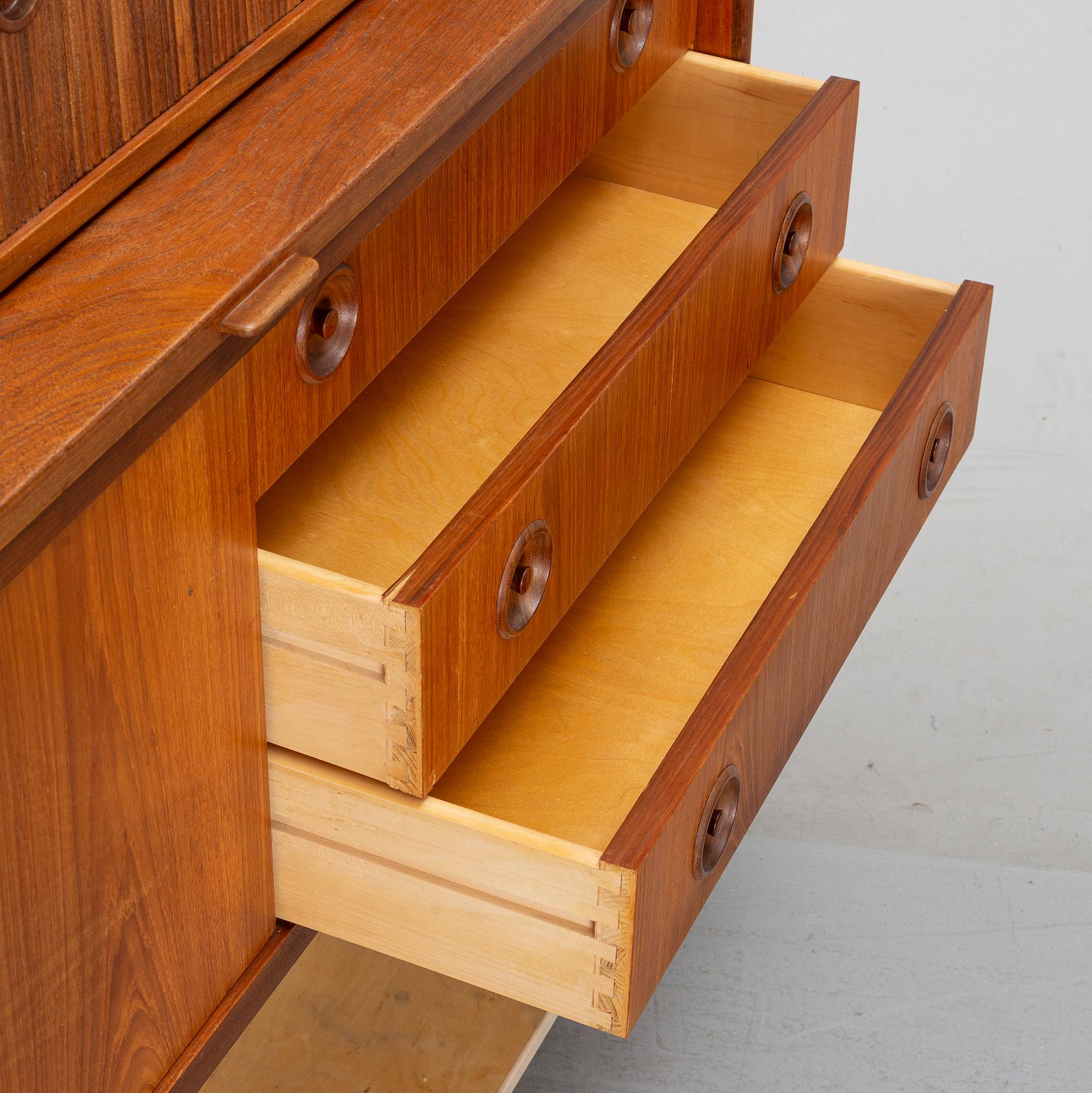Johannes Andersen for J. Skaaning & Søn Skænk, teak, Johannes Andersen — billede 6
