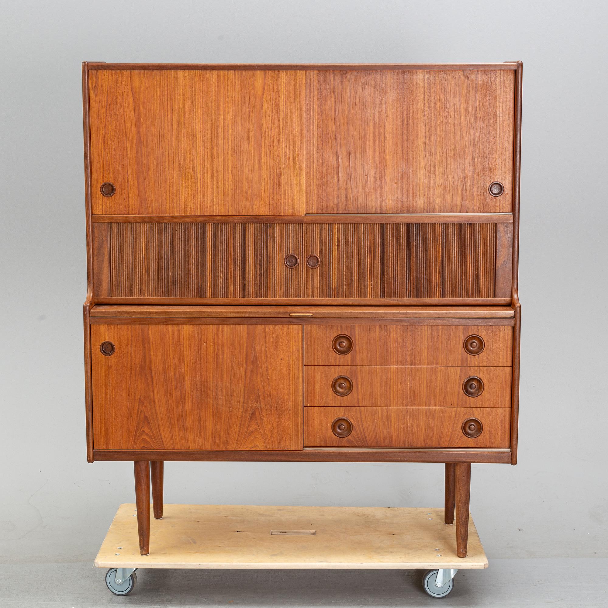 Johannes Andersen for J. Skaaning & Søn Skænk, teak, Johannes Andersen — billede 2