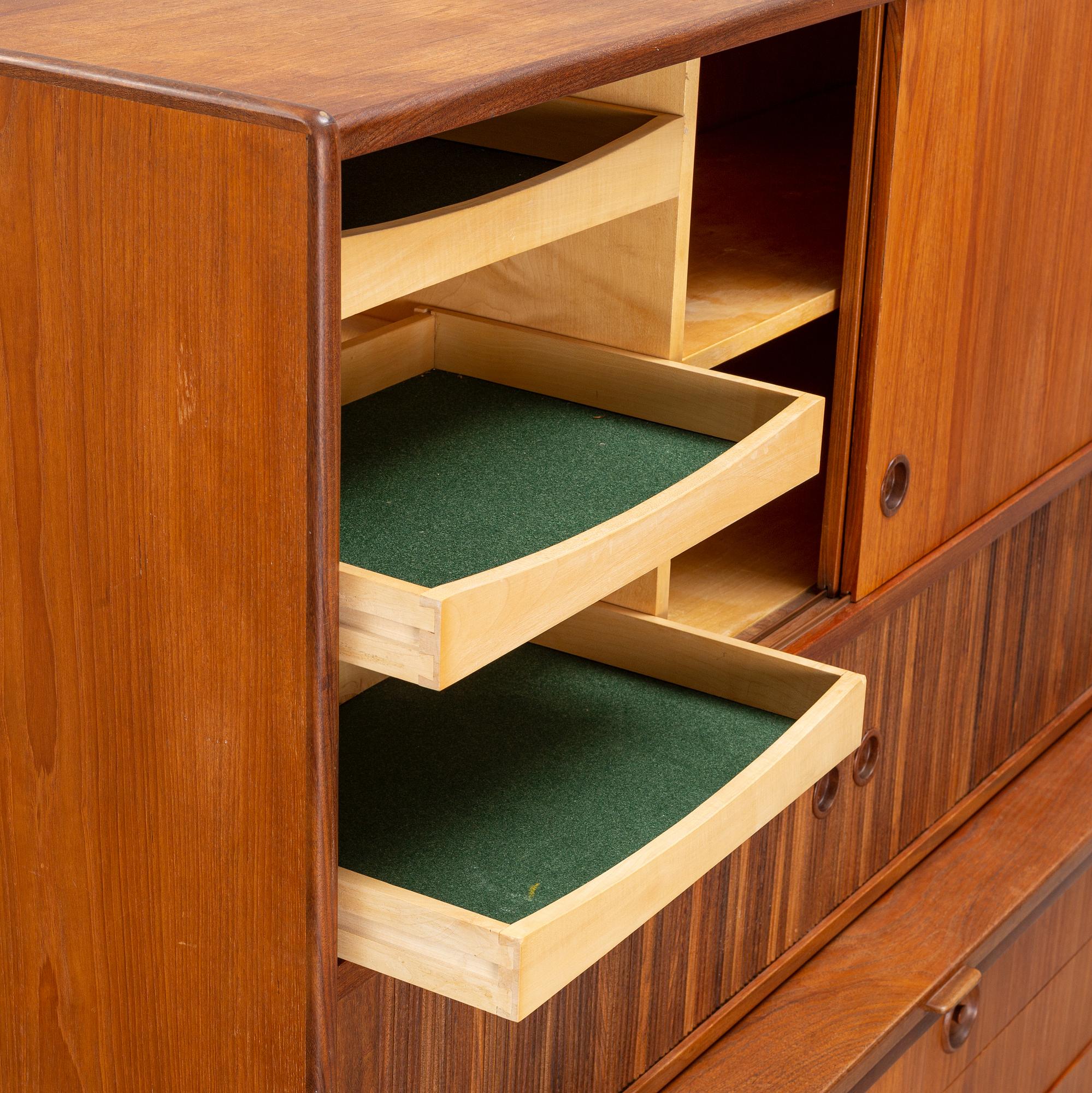 Johannes Andersen for J. Skaaning & Søn Skænk, teak, Johannes Andersen — billede 5