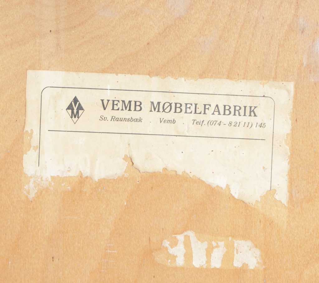Teakskænk fra Vemb Møbelfabrik, 1960’erne