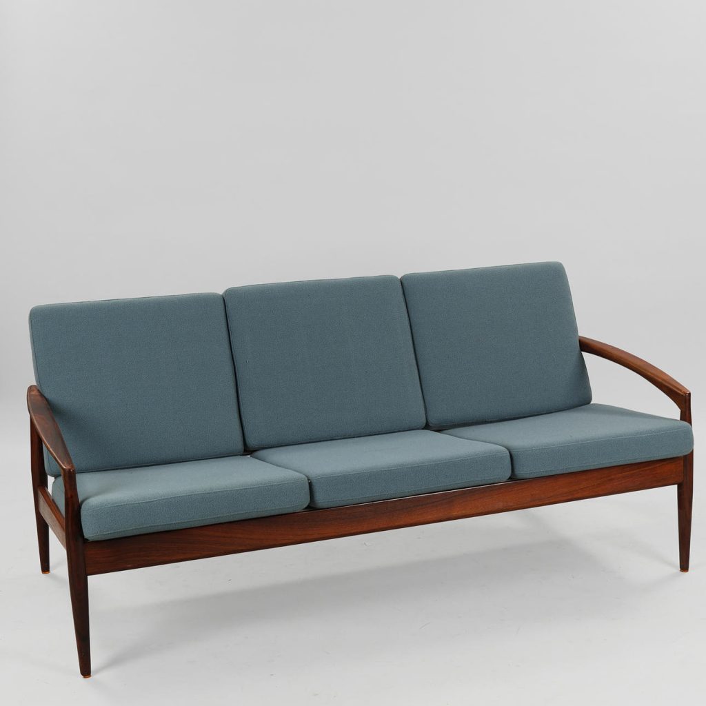 Kai Kristiansen 3-personers sofa i palisander, model 123