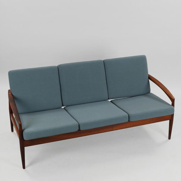 Kai Kristiansen 3-personers sofa i palisander, model 123