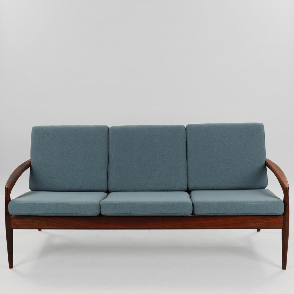 Kai Kristiansen 3-personers sofa i palisander, model 123