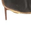 Erik Buch stole, model 310 – teak med sort læder