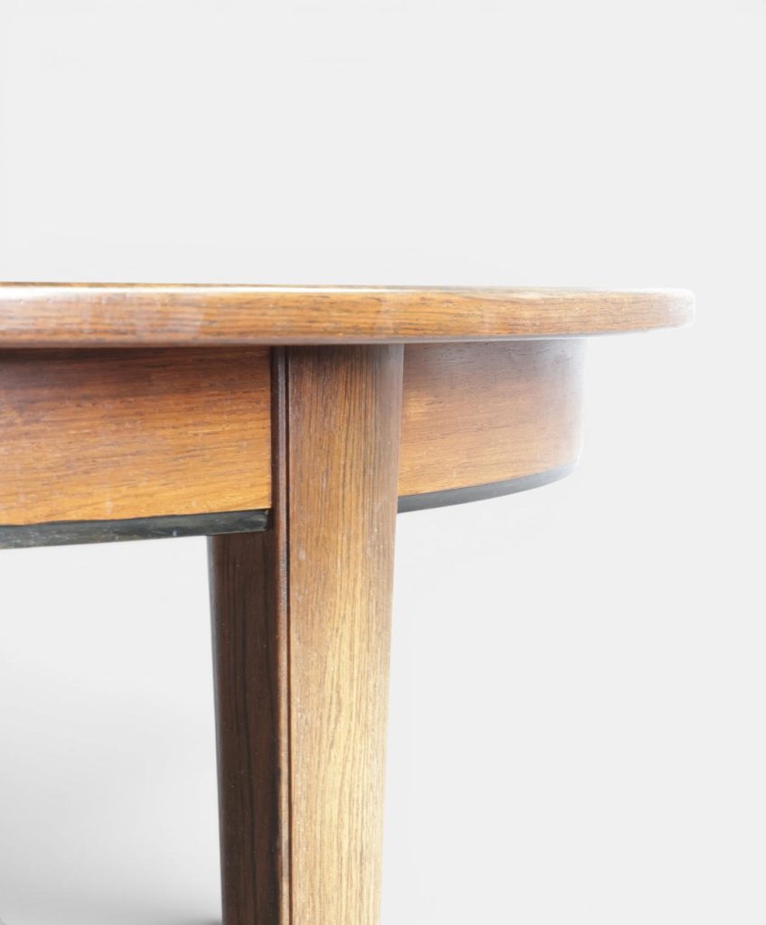 Gunni Omann rundt spisebord i palisander, model ’55’