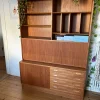 Hundevad Skænk i teak, kommodeskuffer og foldbar låge — billede 3
