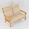 Juul Kristensen Topersoners sofa i massiv eg, Juul Kristensen, 1960/70’erne — billede 5
