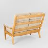 Juul Kristensen Topersoners sofa i massiv eg, Juul Kristensen, 1960/70’erne — billede 4