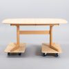 Skovby SM75 Ovalt spisebord m. to tillægsplader. Skovby Møbelfabrik — billede 7