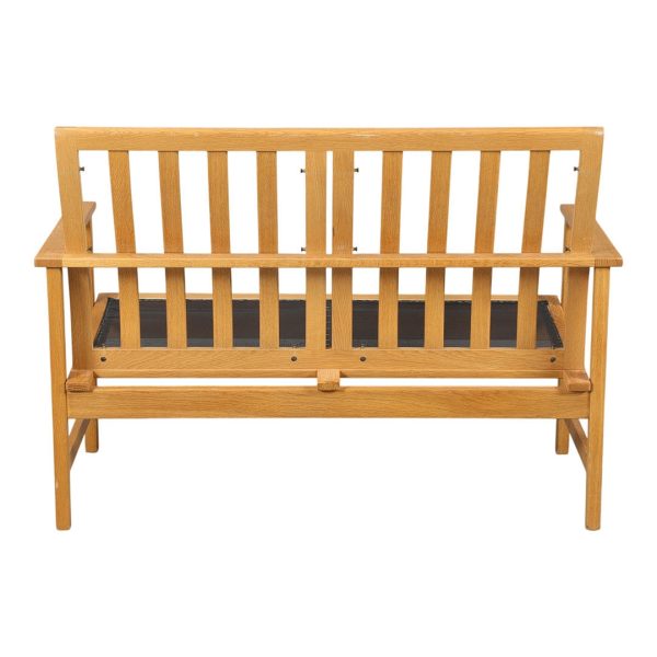 BØRGE MOGENSEN. Frederericia Stolefabrik. To-personers sofa af egetræ, model 2259.