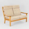 Juul Kristensen Topersoners sofa i massiv eg, Juul Kristensen, 1960/70’erne — billede 2