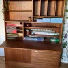 Hundevad Skænk i teak, kommodeskuffer og foldbar låge — billede 6