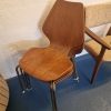Fem stabelstole i teak — billede 2
