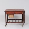 ML møbler, no. 60 Fritstående sybord af palisander med klap, ML Møbler, No 60. 1950-60’erne, Danmark. — billede 5