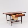 ML møbler, no. 60 Fritstående sybord af palisander med klap, ML Møbler, No 60. 1950-60’erne, Danmark. — billede 2
