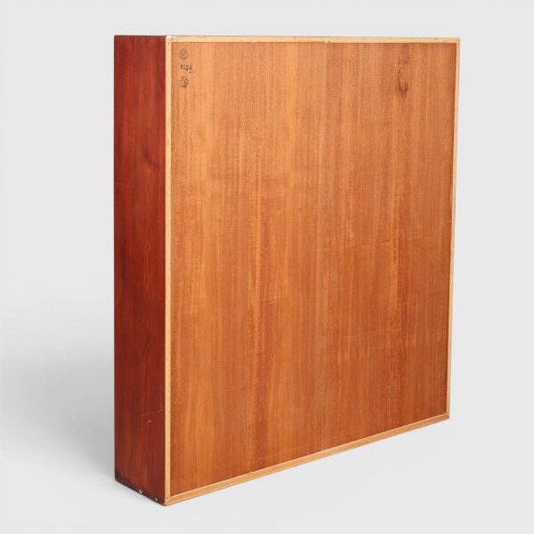 BØRGE MOGENSEN. Bogreol af teak og palisander, modelnr. 154, fremstillet hos C. M. Madsen for FDB, Danmark, 1960’erne.