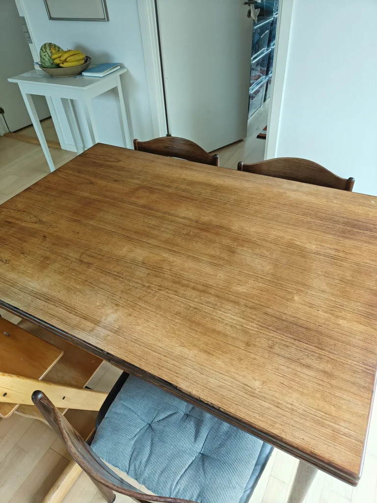 Spisebord i palisander — billede 3